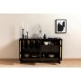 HANAH HOME Komoda Simona 80 Black - slika 3