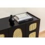 HANAH HOME Komoda Simona 80 Black - slika 5