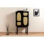 HANAH HOME Komoda Simona 135 Black - slika 3
