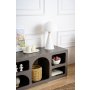 HANAH HOME Komoda Lorin Anthracite - slika 3