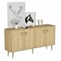 HANAH HOME Komoda Drop Sapphire Oak - slika 2