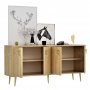 HANAH HOME Komoda Drop Sapphire Oak - slika 4