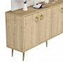 HANAH HOME Komoda Drop Sapphire Oak - slika 5