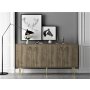 HANAH HOME Komoda Drop Walnut - slika 1