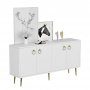 HANAH HOME Komoda Drop White - slika 5