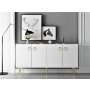HANAH HOME Komoda Drop White - slika 1