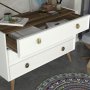 HANAH HOME Komoda Nadya White Walnut - slika 4