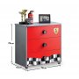 HANAH HOME Komoda Race Cup Dresser - slika 4