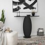HANAH HOME Polica Ellittica Anthracite - slika 3