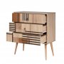 HANAH HOME Komoda City Trio Colorblock - slika 3