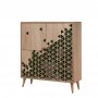 HANAH HOME Višenamenski ormar Multilux 121 - slika 5