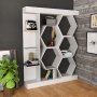 HANAH HOME Polica za knjige Sueno White - slika 2