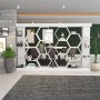 HANAH HOME Polica za knjige Sueno White - slika 3