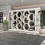 HANAH HOME Polica za knjige Sueno White - slika 5