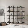 HANAH HOME Polica za knjige Loft Black - slika 2