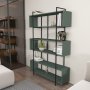 HANAH HOME Polica za knjige Bruti Green Black - slika 2