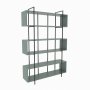 HANAH HOME Polica za knjige Bruti Green Black - slika 4