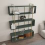 HANAH HOME Polica za knjige Bruti Green Gold - slika 2