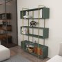 HANAH HOME Polica za knjige Bruti Green Gold - slika 3