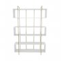 HANAH HOME Polica za knjige Bruti White Gold - slika 5