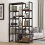 HANAH HOME Polica za knjige Zen Brown - slika 2