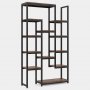 HANAH HOME Polica za knjige Zen Brown - slika 3