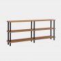 HANAH HOME Polica za knjige Zen, Black - slika 3