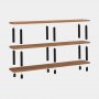 HANAH HOME Polica za knjige Zen, Black - slika 4