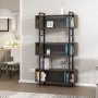 HANAH HOME Polica za knjige Still Walnut - slika 2
