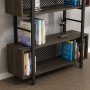 HANAH HOME Polica za knjige Still Walnut - slika 4
