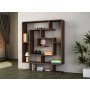 HANAH HOME Polica za knjige Sarmasık Wenge - slika 1