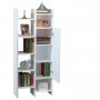 HANAH HOME Polica za knjige Adaline White - slika 3