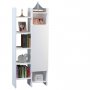 HANAH HOME Polica za knjige Adaline White - slika 4
