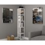 HANAH HOME Polica za knjige Texas White White - slika 1