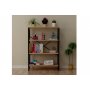 HANAH HOME Polica za knjige Sembol 4 Rafli Atlantic Pine - slika 2