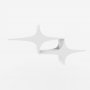 HANAH HOME Zidna polica Susen 2 White - slika 2