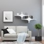 HANAH HOME Zidna polica Susen 2 White - slika 1
