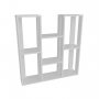 HANAH HOME Polica Nevada White - slika 1
