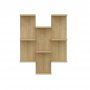 HANAH HOME Zidna polica Texas Oak - slika 3