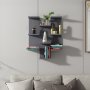 HANAH HOME Zidna polica Texas Anthracite - slika 2