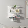 HANAH HOME Zidna polica Texas White - slika 1