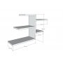 HANAH HOME Zidna polica Gami Sapphire Oak - slika 4