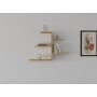 HANAH HOME Zidna polica Gami Sapphire Oak - slika 1