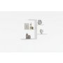 HANAH HOME Zidna polica Gami White - slika 3