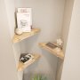 HANAH HOME Zidna polica Edis Oak - slika 3