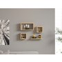 HANAH HOME Zidna polica Babi Sapphire Oak - slika 2