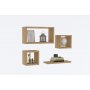 HANAH HOME Zidna polica Babi Sapphire Oak - slika 3
