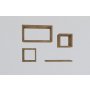 HANAH HOME Zidna polica Babi Sapphire Oak - slika 4