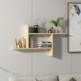 HANAH HOME Zidna polica Ryan Oak - slika 1
