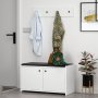 HANAH HOME Cipelarnik Zen White - slika 3